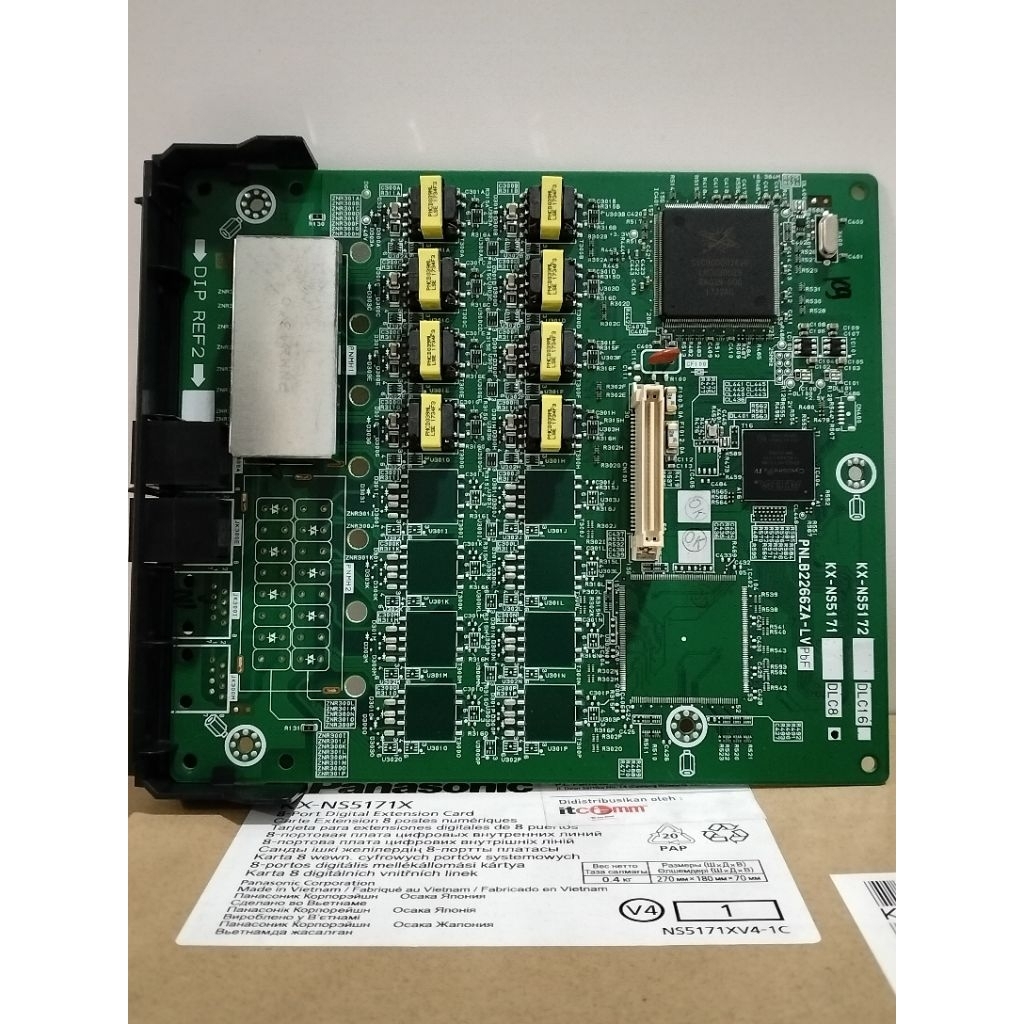 Panasonic KX-NS5171X | 8 port digital extension card untuk PBX Panasonic KX-NS300 / KX-NS320