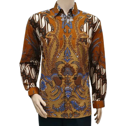 Kemeja Panjang Jumbo Batik "SA3" Kemeja Pria Jumbo Batik Pria Jumbo Ld 130 Ld 140 Bisa COD