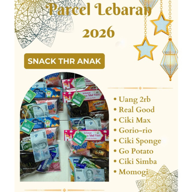 PARCEL LEBARAN ANAK | PARCEL THR ANAK | SNACK THR IDUL FITRI MURAH MERIAH
