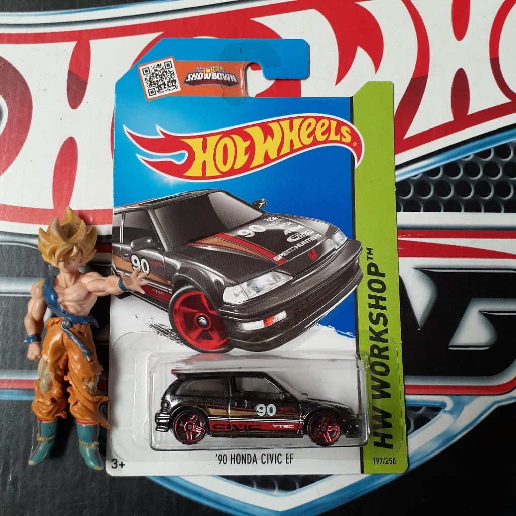Hotwheels 90 Honda Civic EF HW Workshop 2014