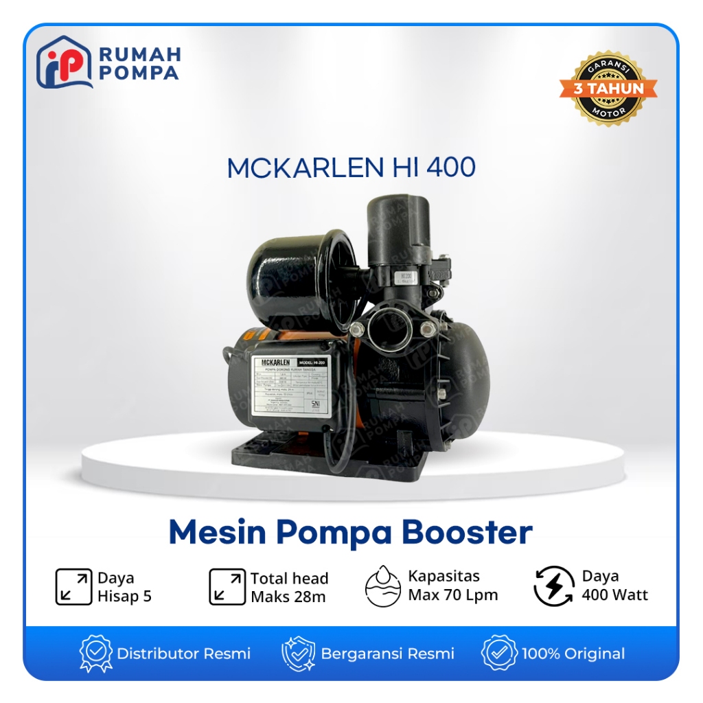 POMPA BOOSTER SILENT MCKARLEN HI 400