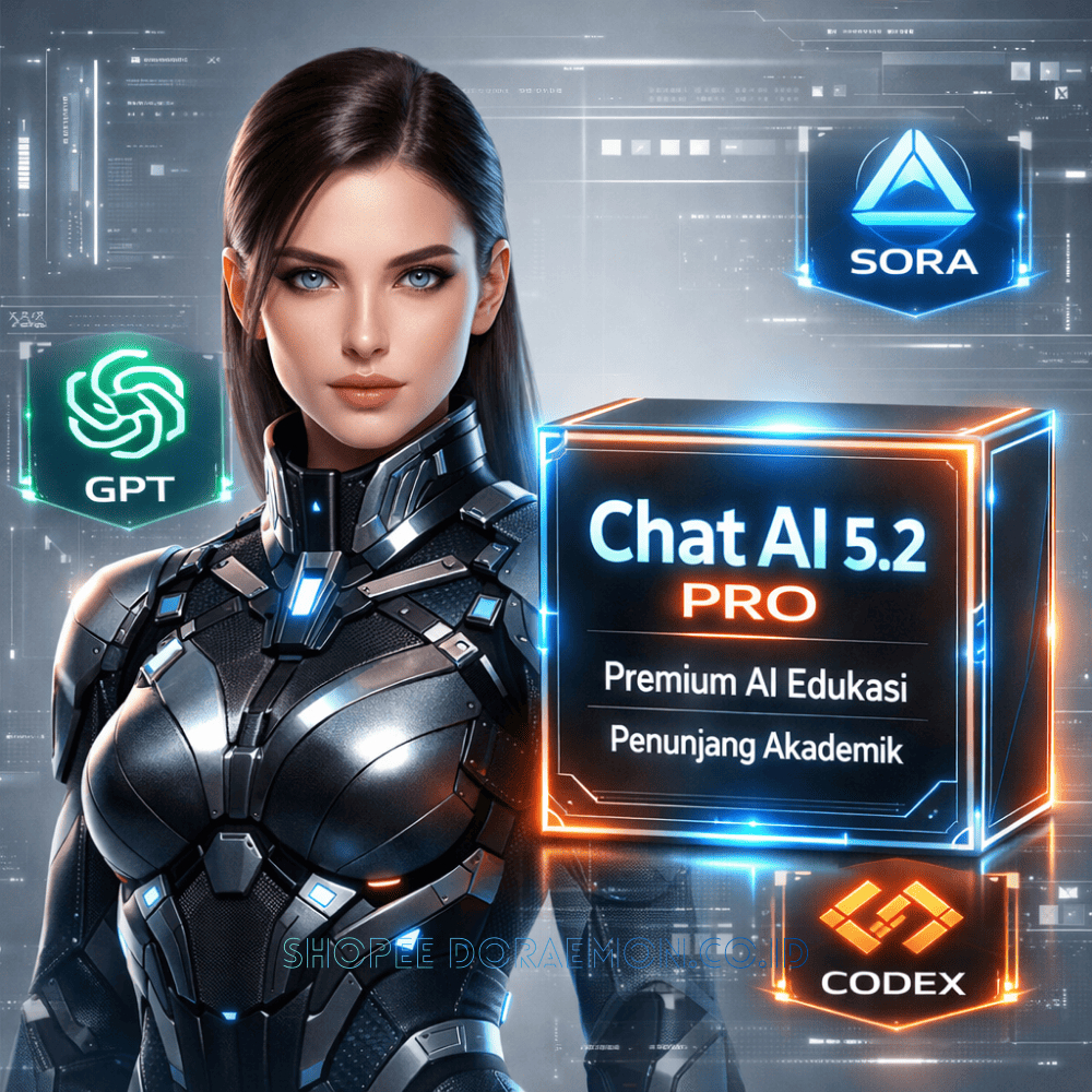 Chat AI 5.2 PRO Premium AI Edukasi Penunjang Penulisan Akademik Mahasiswa