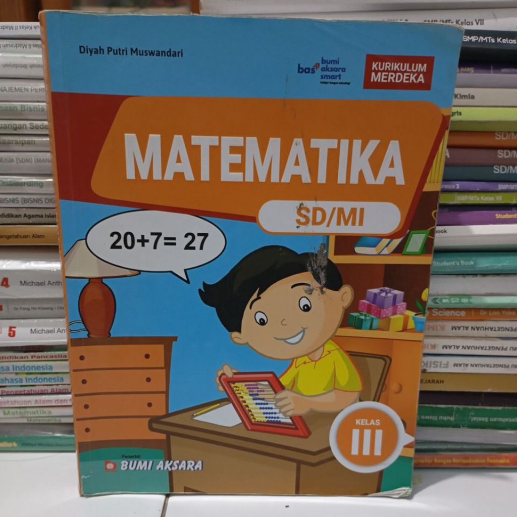 BUKU MATEMATIKA KELAS 3 SD BUMI AKSARA KURIKULUM MERDEKA