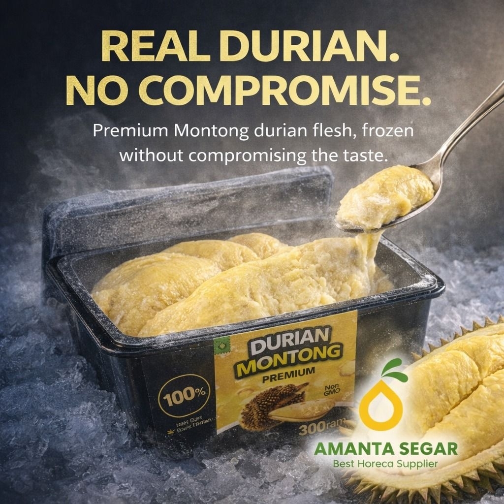 Durian Duren Monthong Montong Palu Asli Parigi Box Ekonomis Terlaris 300 gr