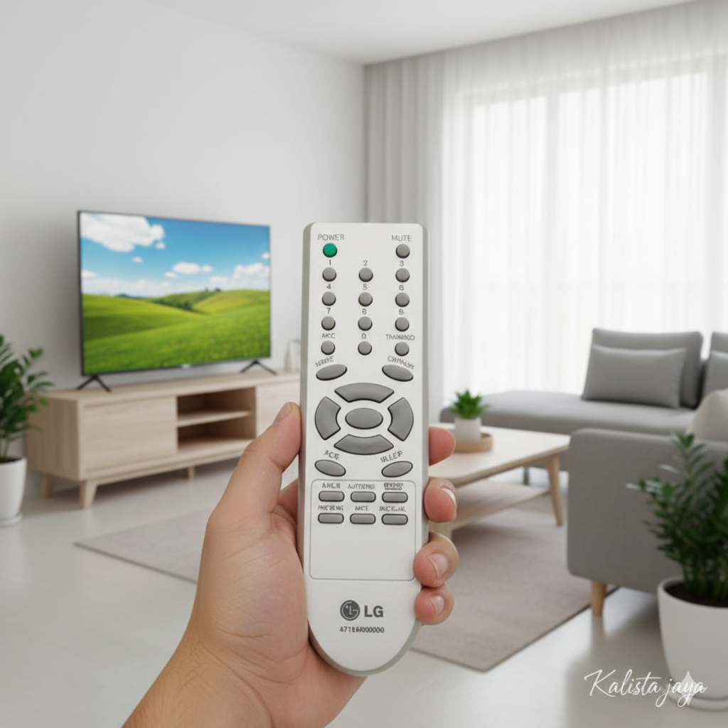 REMOTE TV TABUNG LG ORIGINAL ASLI PUTIH