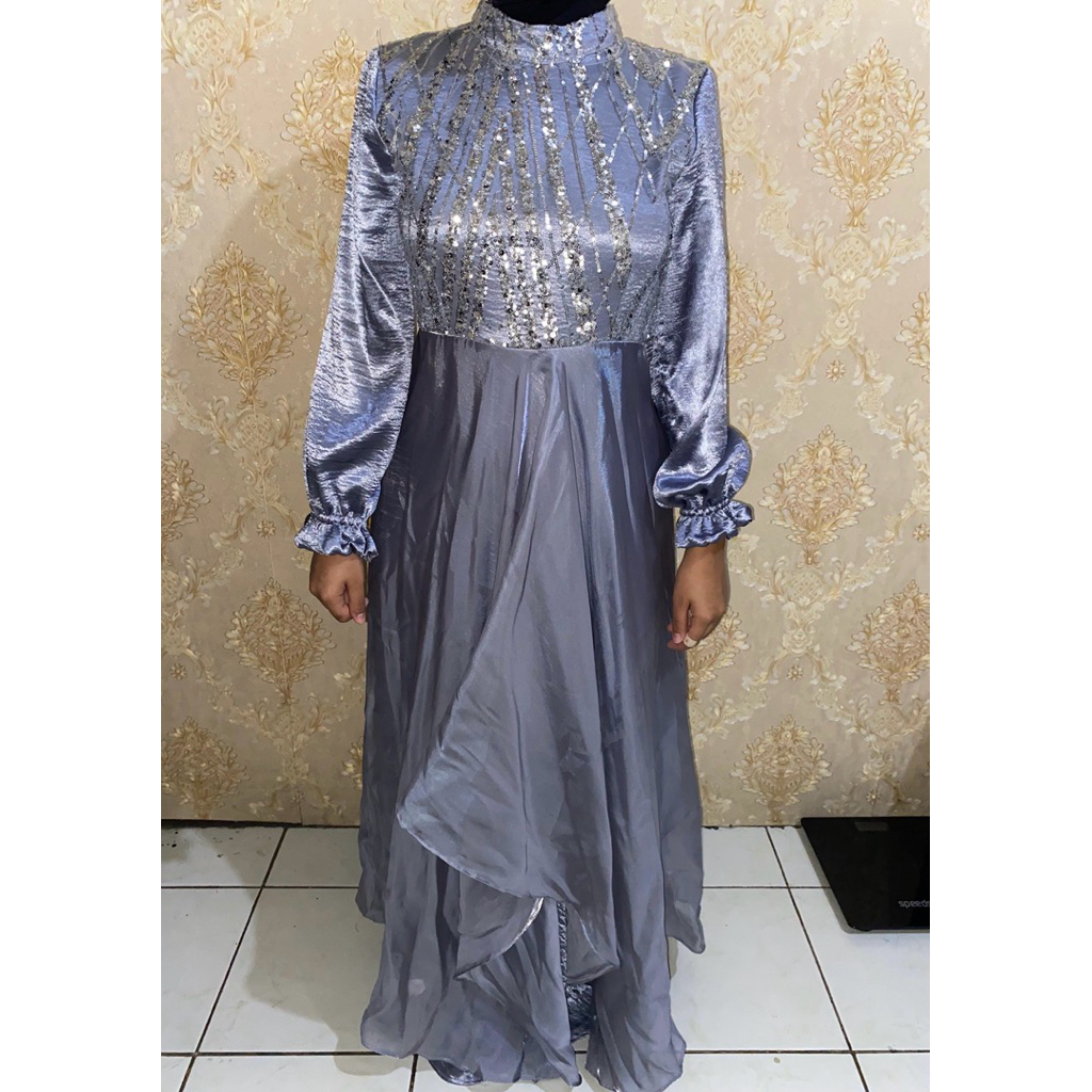 Silver Dress Wedding/Party