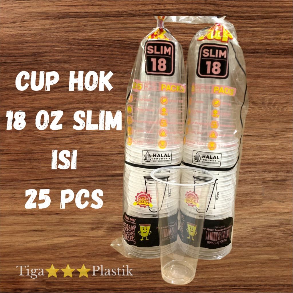 Cup Gelas Hok 18oz