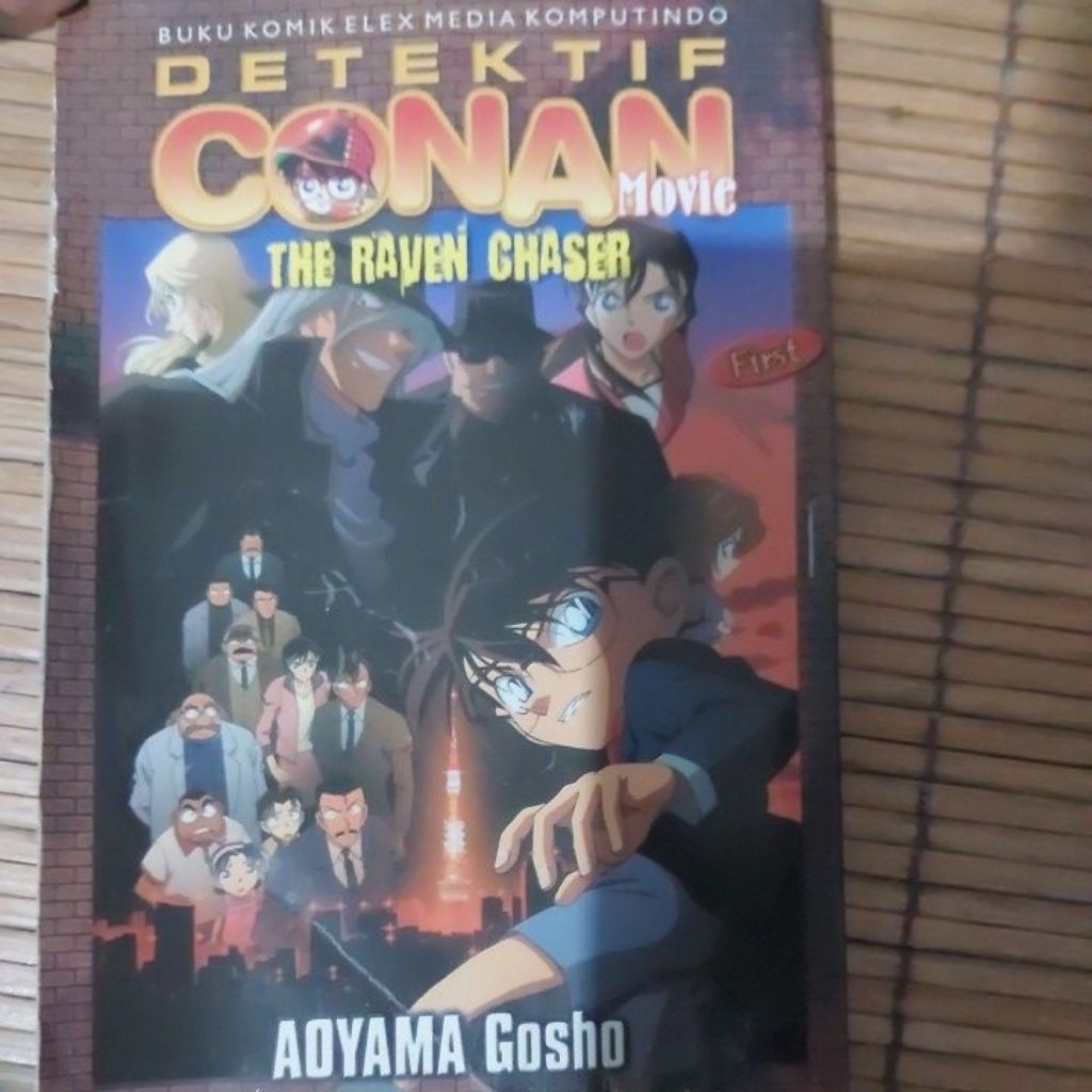 Komik Detective Conan Movie The Raven Chaser First Preloved