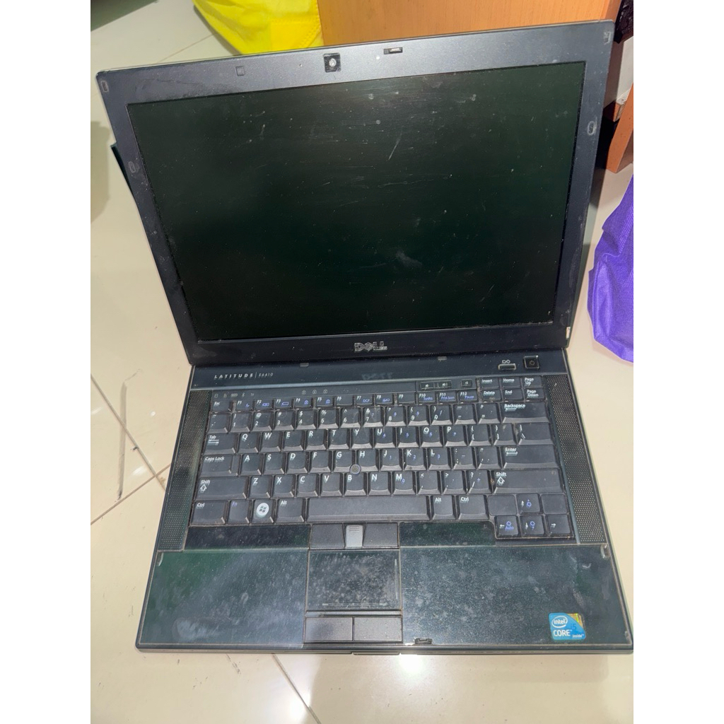 Dell latitude E6410 core i5 gen1 kondisi mati