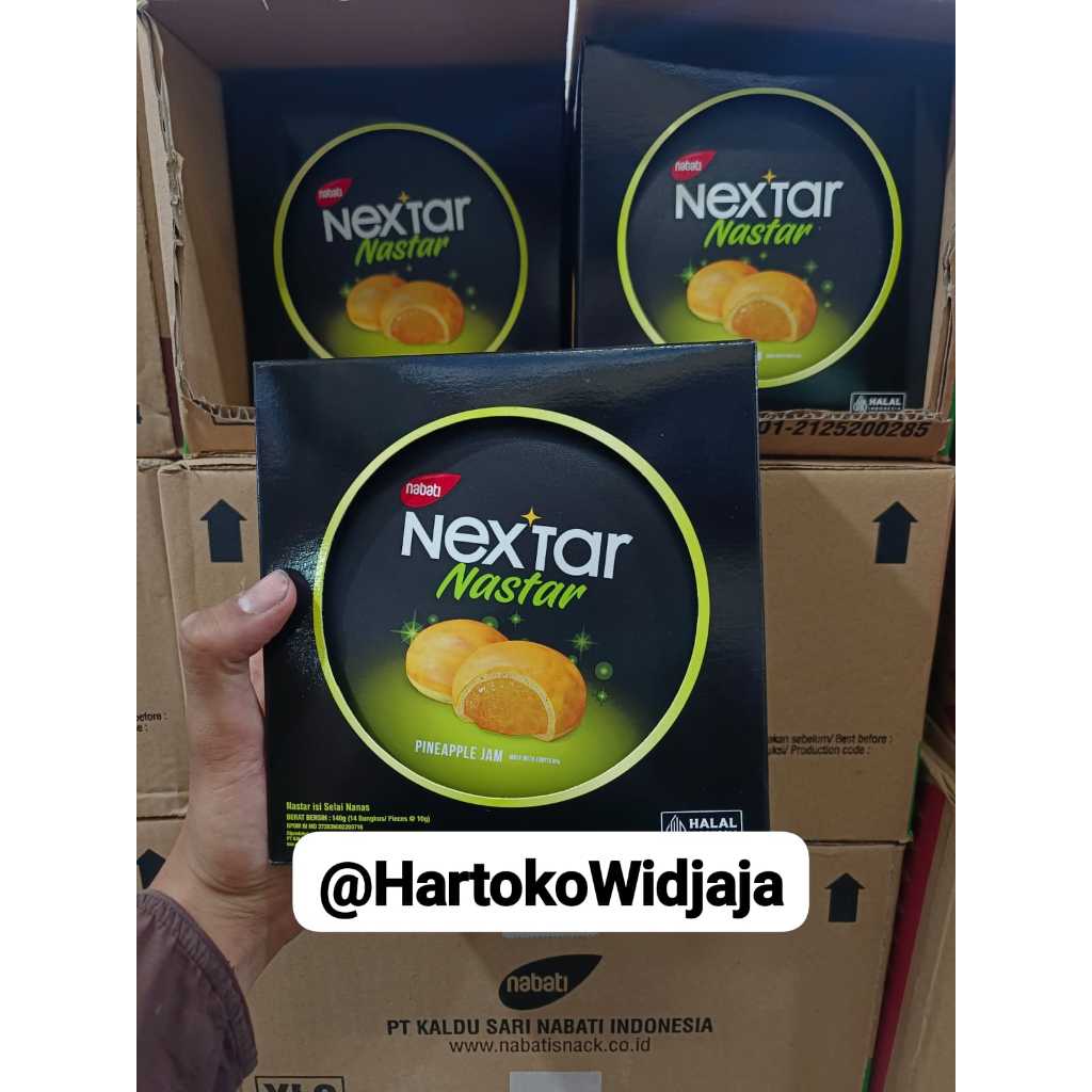 NEXTAR NASTAR COOKIES PINEAPPLE / NANAS KALENG 140 GRAM  DUS ISI 12 KALENG