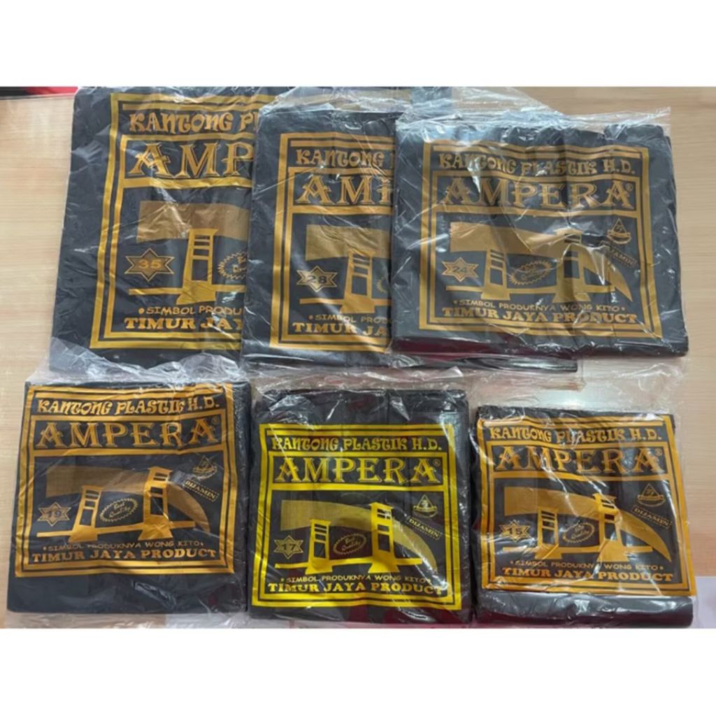 Kantong Plastik HD /Kantong Asoy Hitam Kresek HD AMPERA