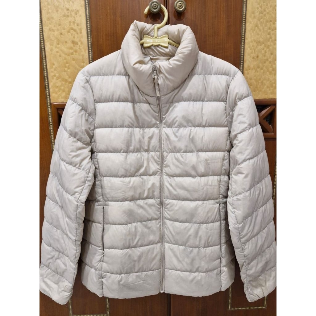 uniqlo_ori jaket bulu winter angin parasut bag ultra slim down