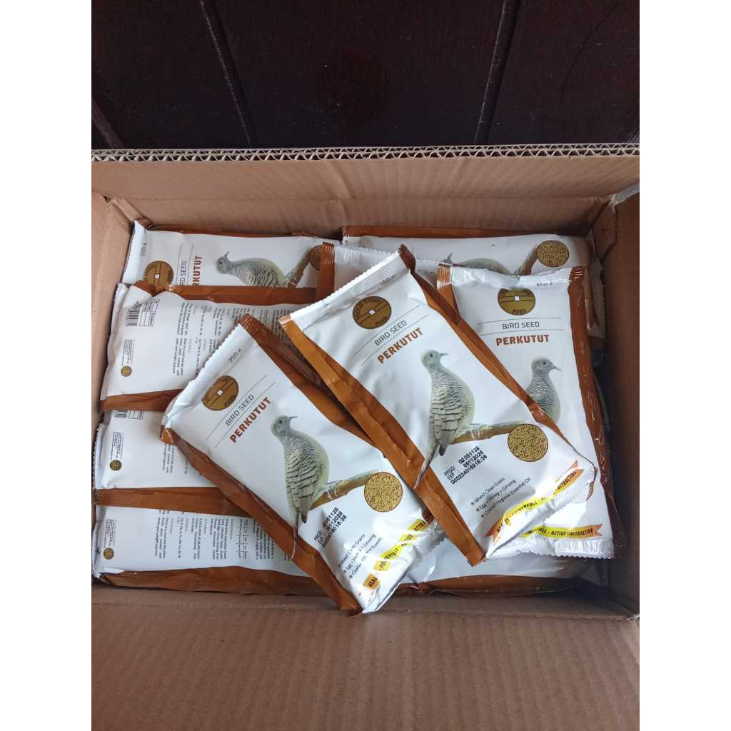 1 Dus Gold Coin Perkutut 250g Isi 40pcs / Goldcoin 1 Dus