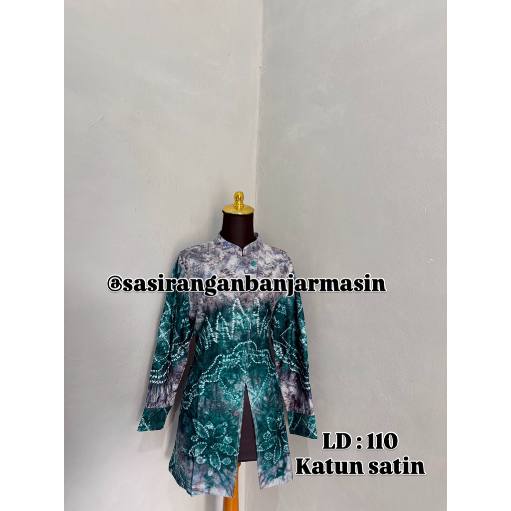 blouse sasirangan