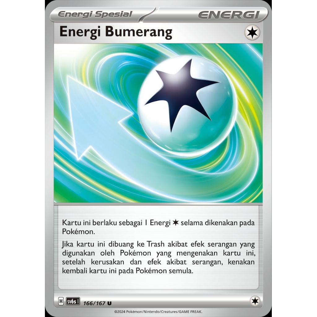ENERGI BUMERANG POKEMON TCG INDONESIA