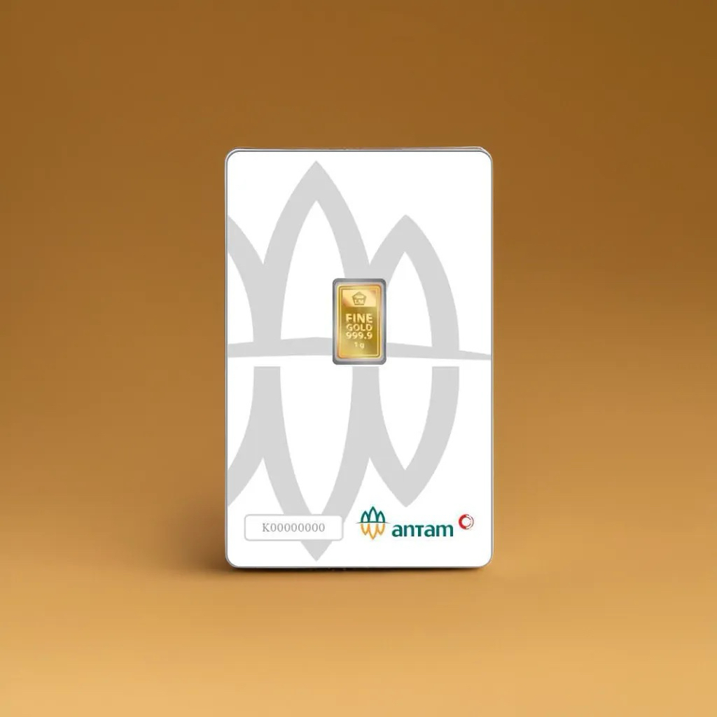 Logam Mulia Emas Antam 1/0.5 Gram
