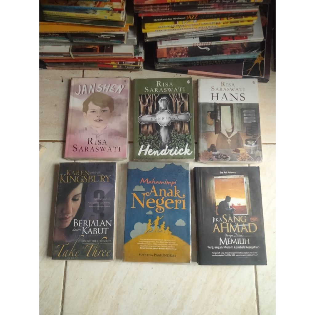Buku Novel, LOVELY PROPOSAL, MELODYLAN, TAKE THREE, ANAK NEGERI, SANG AHMAD MEMILIH, CLARA'S MEDAL, 