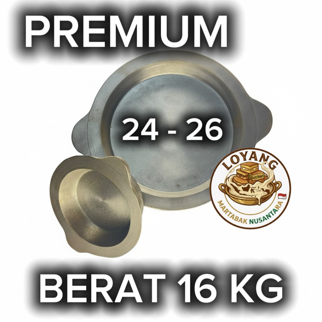 Loyang Martabak Manis / Cetakan Kue Terang Bulan / Loyang Martabak Bangka Tebal Berkualitas