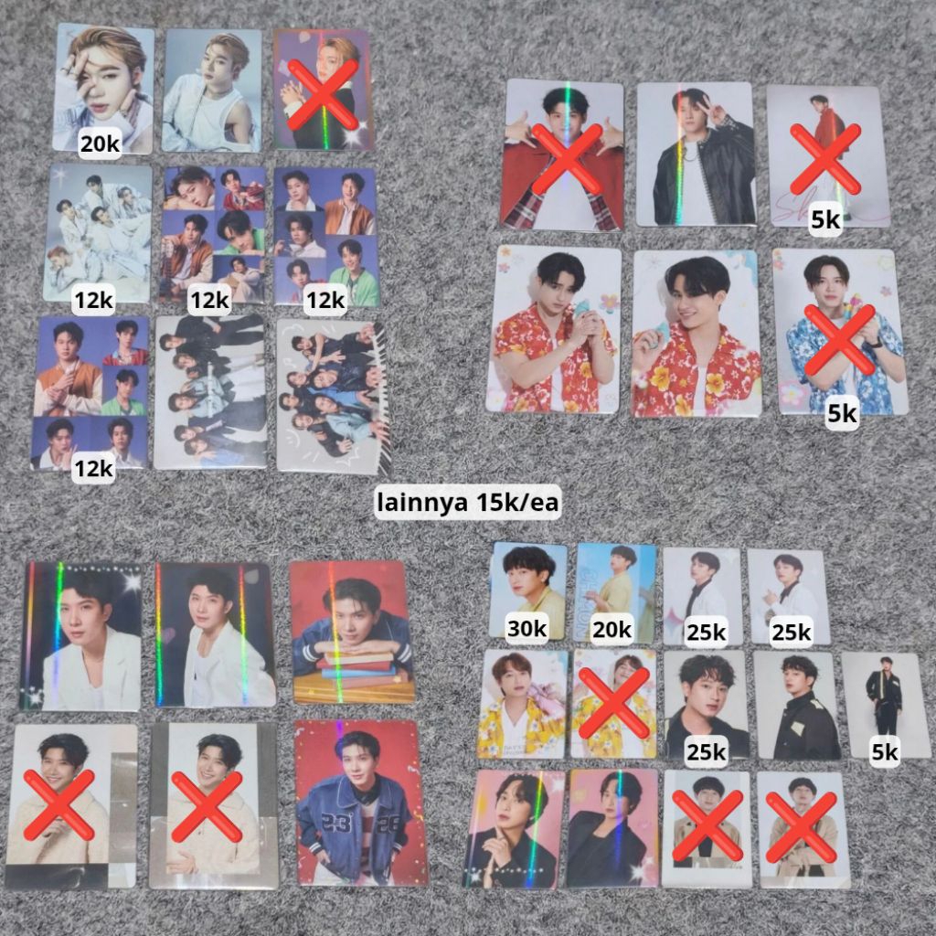 [WAJIB CO BUNGKUS] GMMTV pc cc chimon khaotung lego newwie lykn grup barcode sky nani bts back to sc