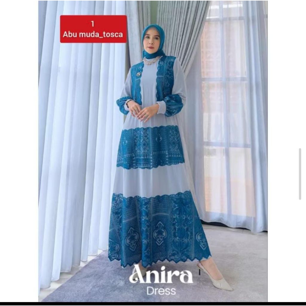 anira dress by marevi original /dress marevi terbaru best seller