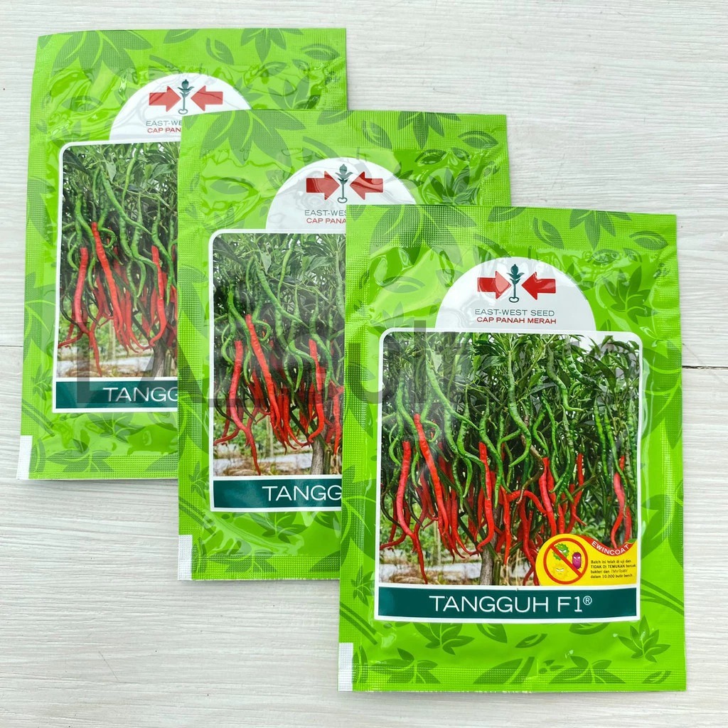 Benih Cabe Keriting TANGGUH F1 - Tahan Penyakit, Kualitas Tinggi, 2000 Butir