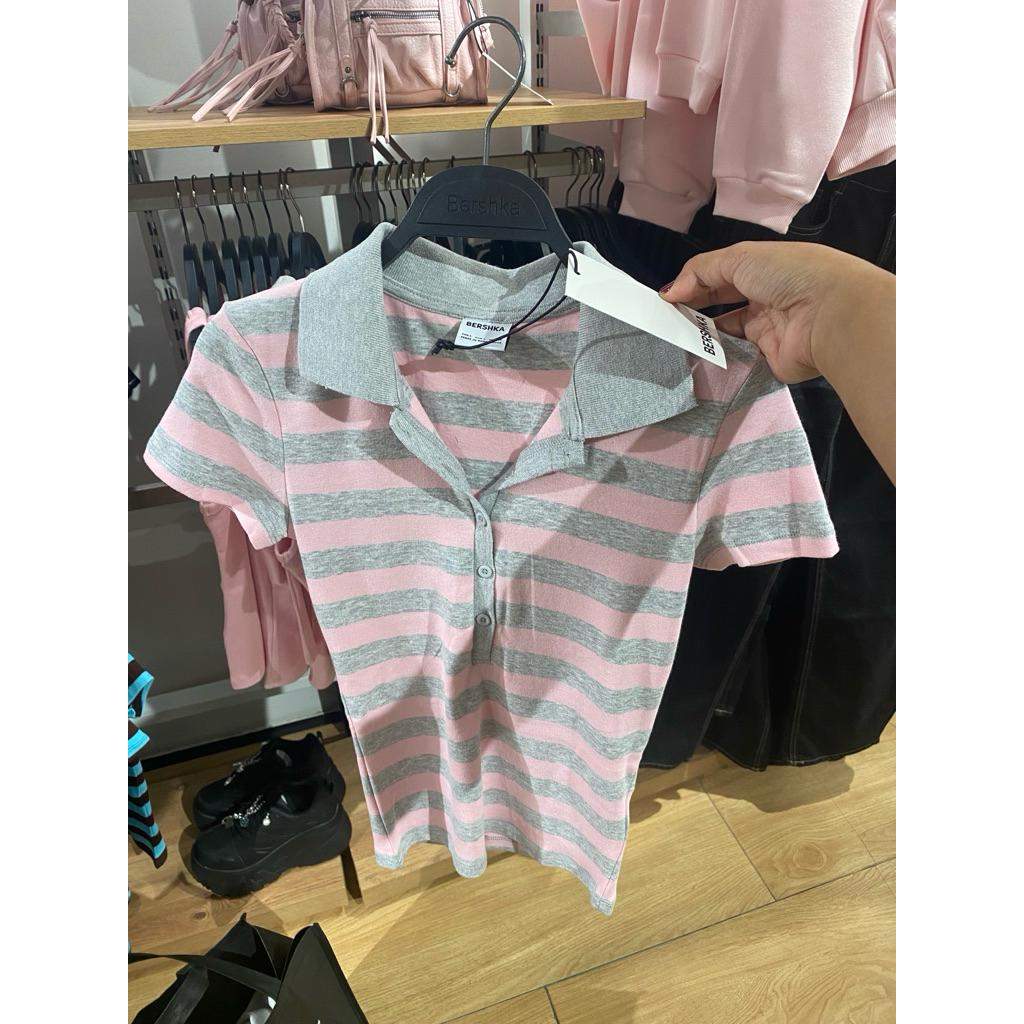 Jastip Bershka Kerah Polo