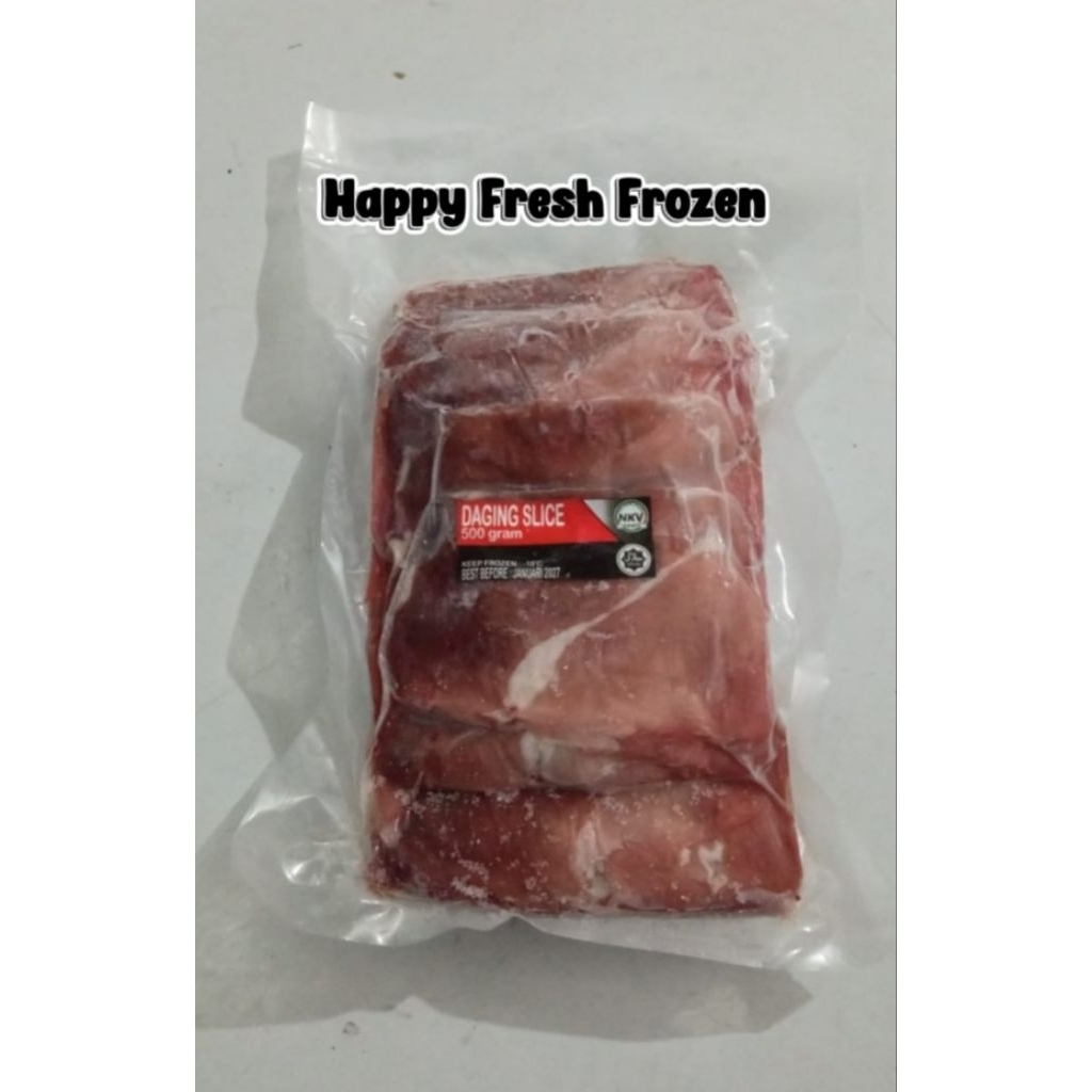 Daging Sapi Iris Tipis Beku Teriyaki Sukiyaki Import 500 gram