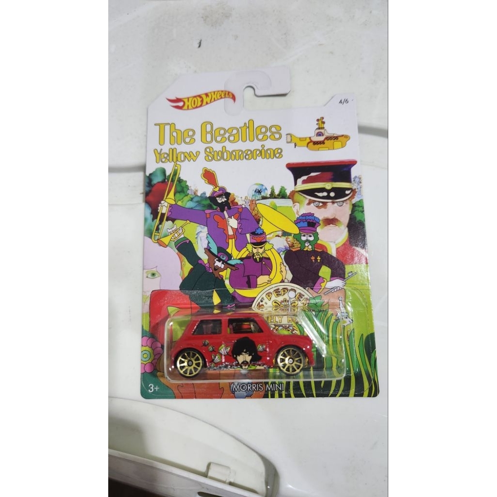 hotwheels morris mini the beatles