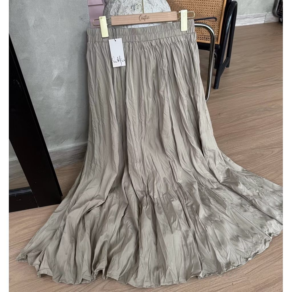 Pilena SkirtDenim, Favolio Skirt Coconut, Elbani Corduray Skirt by OUTFIX Ready