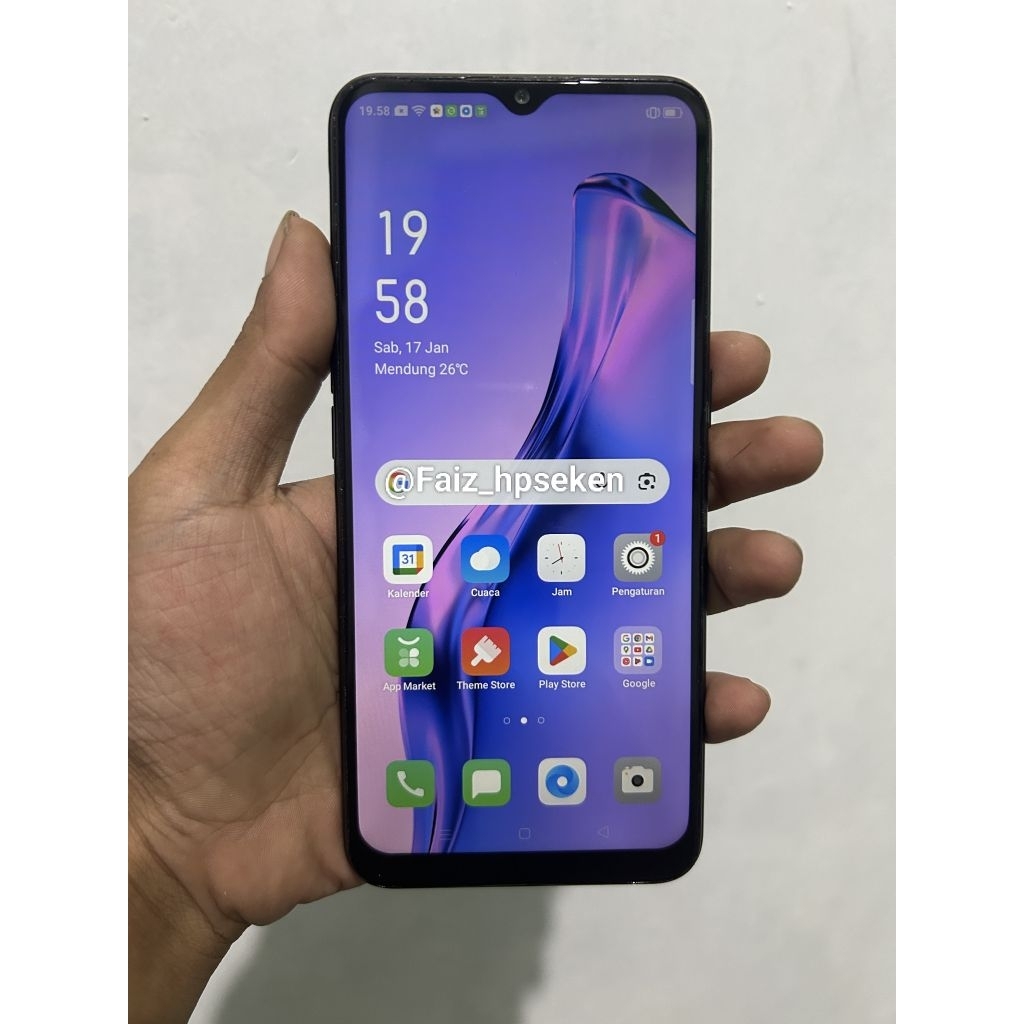 Oppo A31 Ram 4/128 (BUKAN REFURBIS) Hp Bekas/Second Normal Siap Pakai