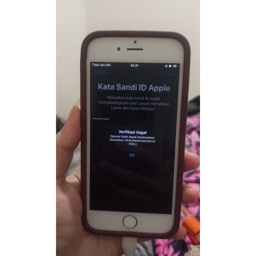 iPhone 6s 16GB - Bisa Semua Operator, Bypass Seluler, Bebas Reset