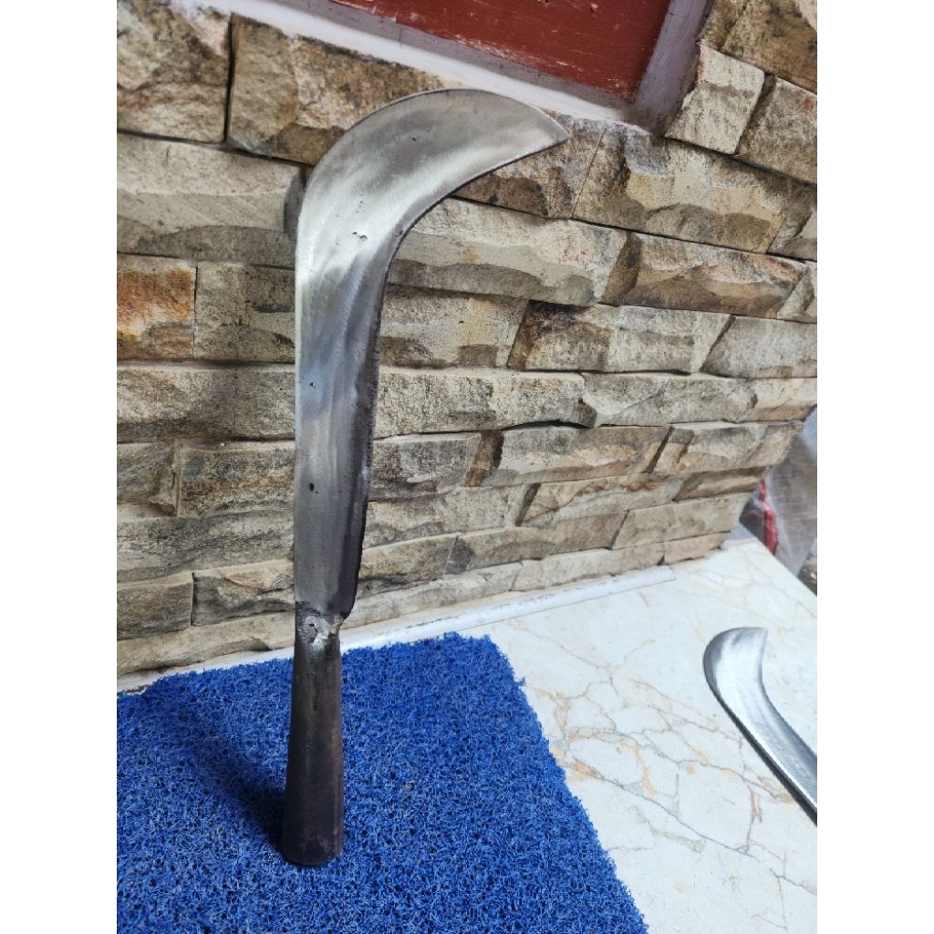 Alat Pertanian​ Sabit Arit Rumput Bahan Baja Per Asli Tajam Berkualitas