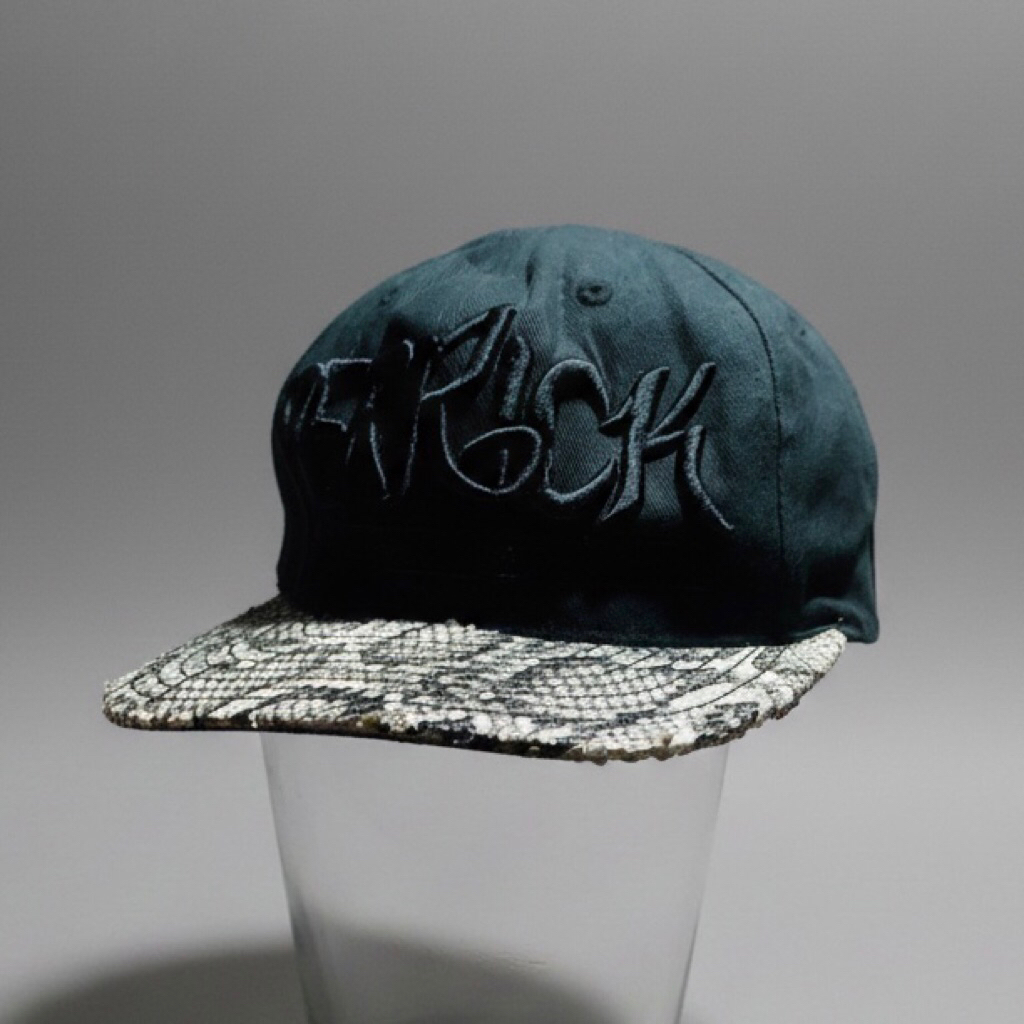 Topi NBA CHICAGO BULLS SKIN SNAKE BLACK Original Second