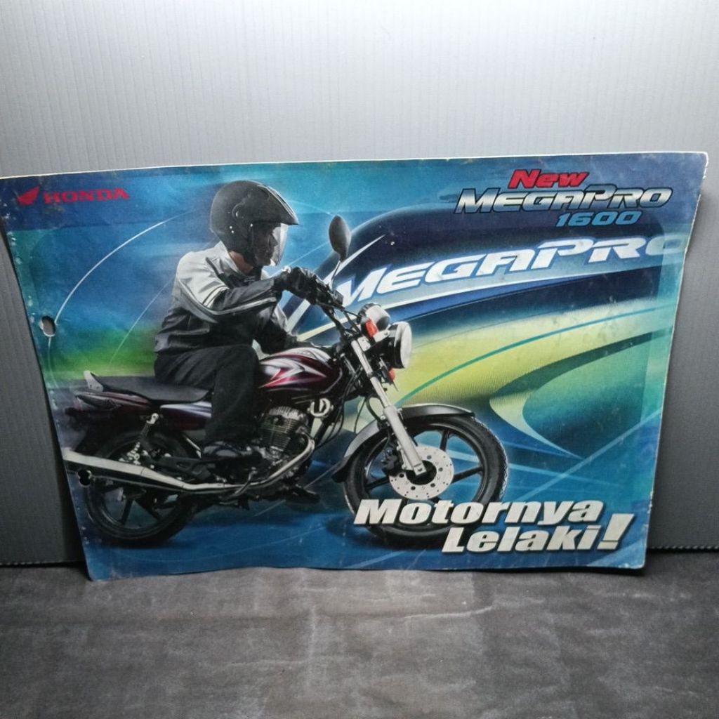 poster brosur leaflet Honda Megapro