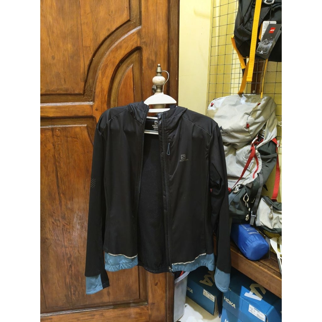 jaket salomon hiking original size m