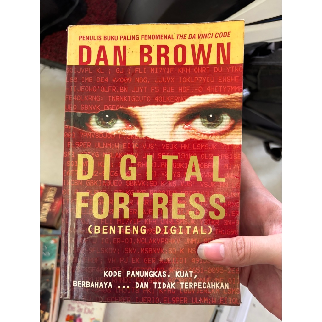 Preloved Original Novel Dan Brown Digital Fortress