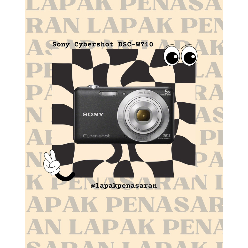 Digicam Sony Cybershot DSC-W710 Kamera Camera