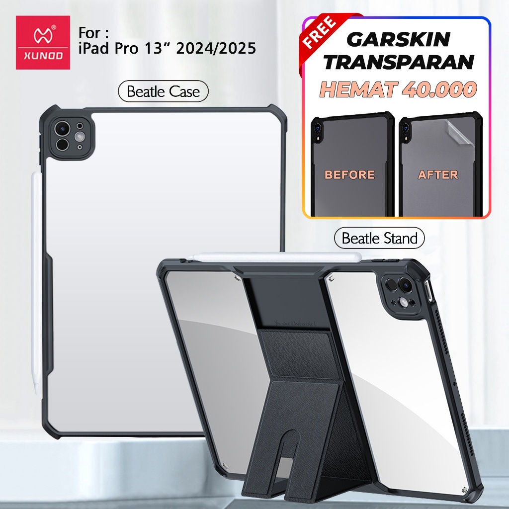 Original Xundd Case Beatle Compatible with iPad Pro 13-inch 2024 M4 2025 M5 13.0 A2925 A2926 A3007 A