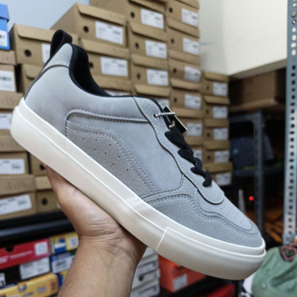 Sepatu Sneaker's Airwalk Baria Grey Original Resmi Sport Station