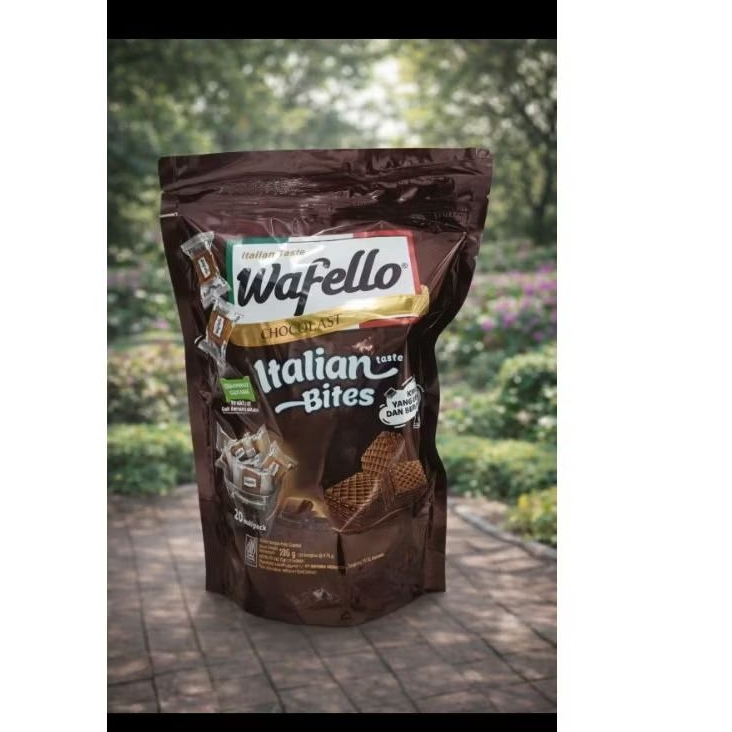 WAFELLO WAFER COKLAT POUCH BIG PACK