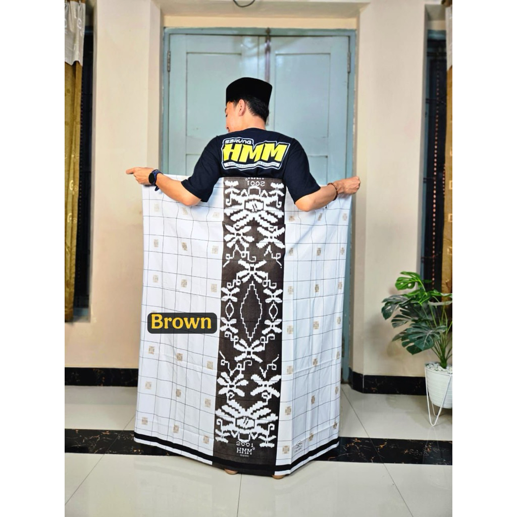 Sarung samarinda HMM putih