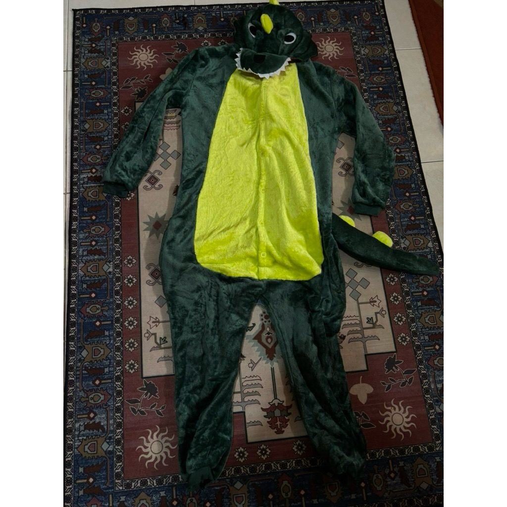 preloved onesie dino size s