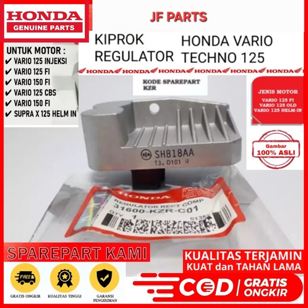KIPROK REGULATOR VARIO 125 / VARIO 125 FI OLD / NEW / VARIO 125 FI INJEKSI NON LED / VARIO 110 FI OL