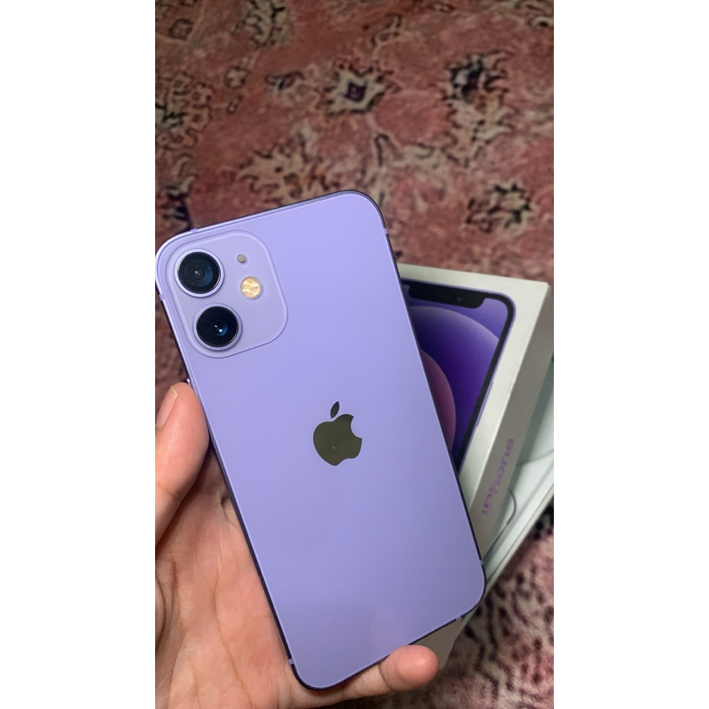 ip 12 mini 64gb second pemakaian pribadi