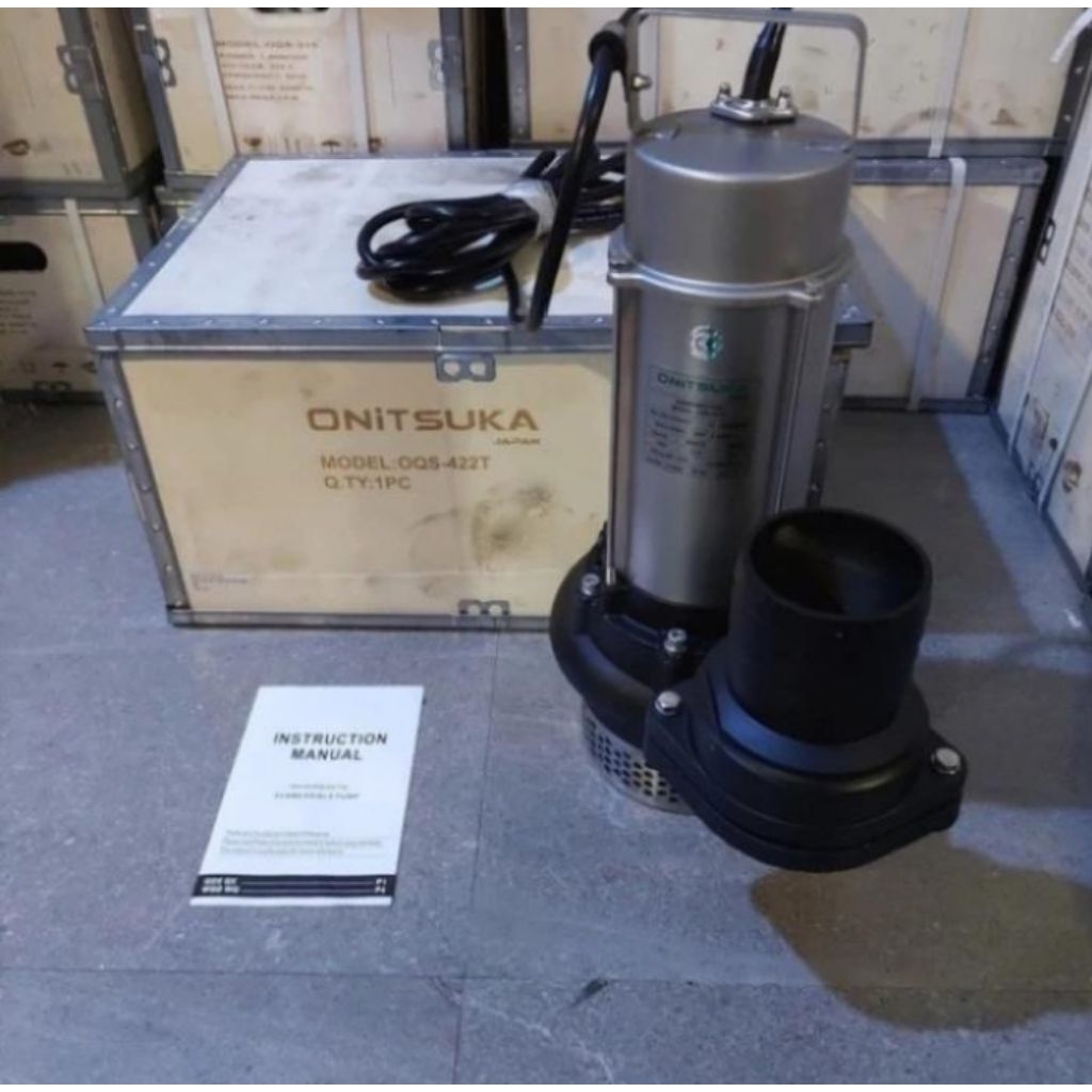 Pompa Celup Air Kotor Sewage ONITSUKA OQS-422T 380V 4" Kapasitas Besar