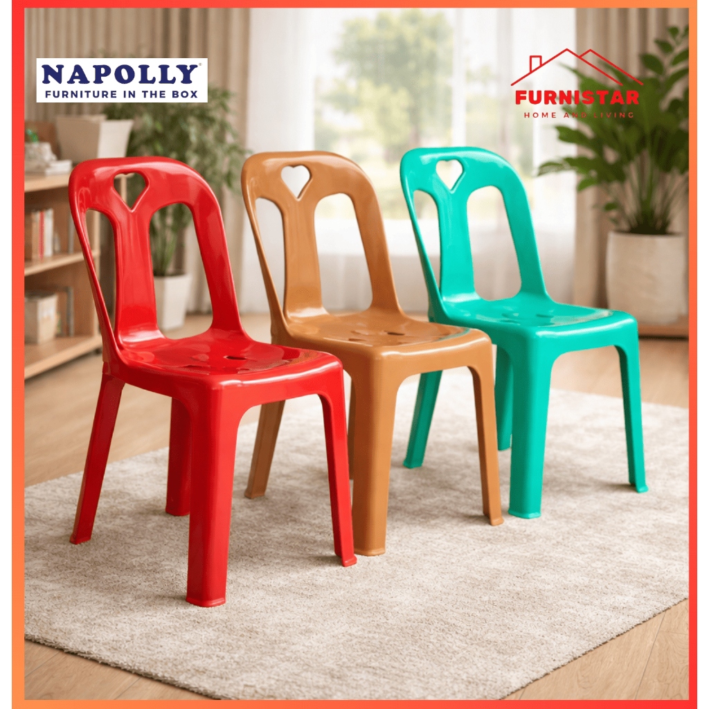 KURSI PLASTIK NAPOLLY BP 110/KURSI SANDARAN NAPOLLY BP 110