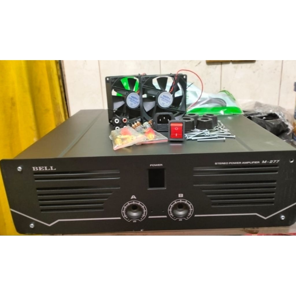 Bok power Amplifier BELL type M277+ Full Acc