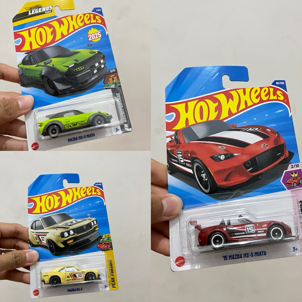 Hotwheels paketan Mazda
