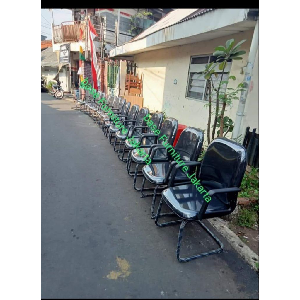 KURSI KANTOR MURAH TANPA RODA/HIDROLIK