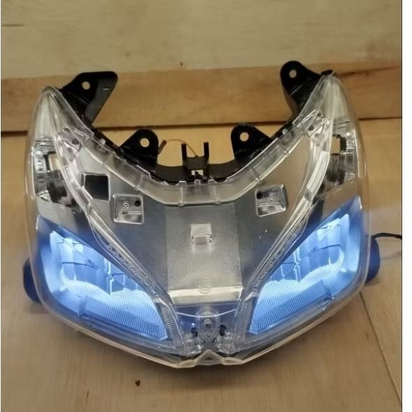 lampu reflektor depan honda vario 110 fi pin soket 7